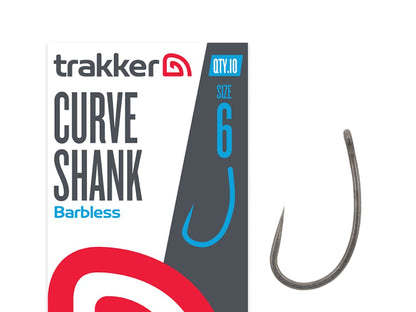 Curve Shank Hooks Barbless