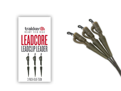 Leadcore Leadclip Leaders 3 Pack 75cm