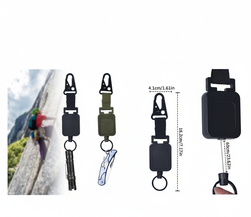 Easy Pull Buckle Keychain