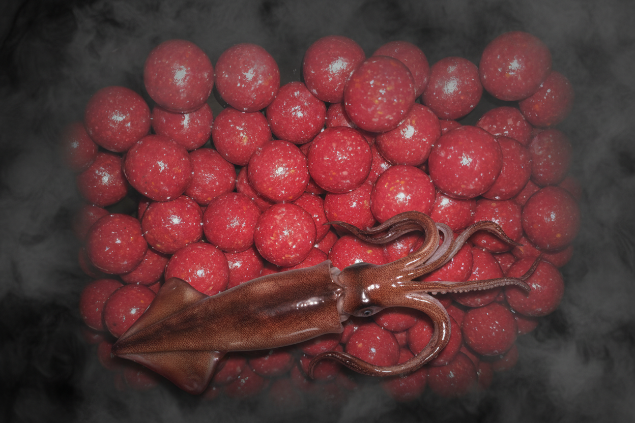 Squid 🦑 Feeding Boilies (freezer) 1KG