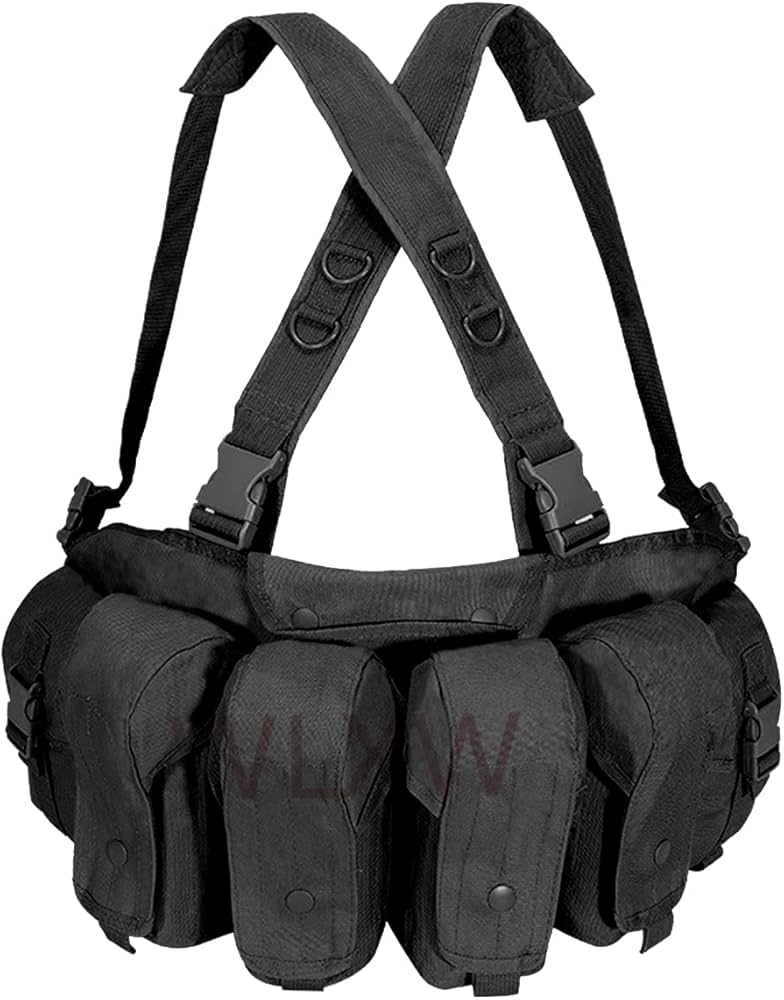 AK Chest Tactical Vest, Military Tactical Chest Rig,Tactical Vest with Multi-Pockets