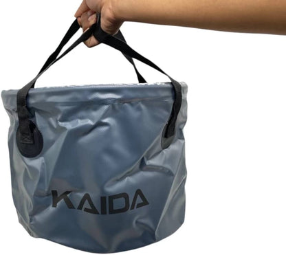 Kaida collapsible bucket grey 7L